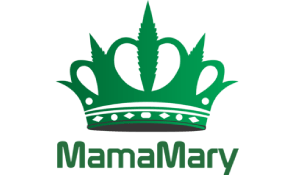 Logo of MamaMary with green crown